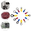 UMTMedia® 25 Pieces Blue 3.2mm Insulated Crimp Ring Electrical Connector