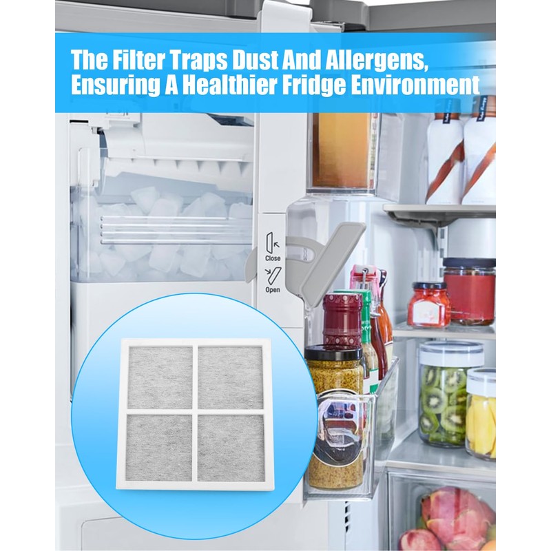 Refrigerator Air Filter Replacement Fit for LG LFXS26973S LFXS28596S LRFXC2406D