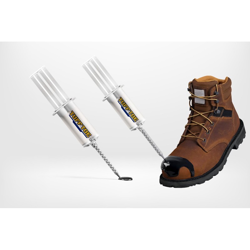 Tuff Toe Boot Protector - Black Boot Covers 2 Pack,