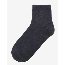 Hazzys (대구신세계)블랙 퍼피자수 면 단목양말3종세트 HISS5E220BK (DAEGU SHINSEGAE) Black Puppy Embroidery Cotton Low-Cut Socks 3-Piece Set HISS5E220BK