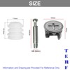 TERF® Cam Fixing Dowel Screw (M6 X 41mm) Cam Lock