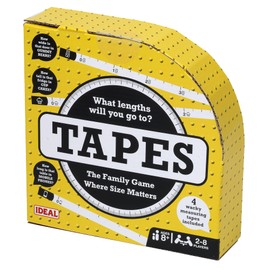IDEAL | Tapes: The family measuring and guessing game, where size matters! | Family Games | Party Games | For 2-8 Players | Ages 8+