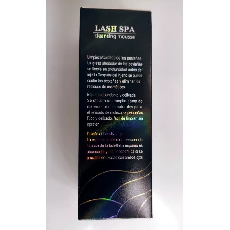 JR Espuma Limpiadora Shampoo Para Extensión De Pestañas Mink
