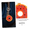 Abaodam Pack of 12 Doughnut Keyrings, Jewellery Pendants, Doughnuts Pendants
