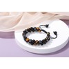 JOVIVI Mens Bracelet Gifts for Him Black Obsidian Tigers Eye