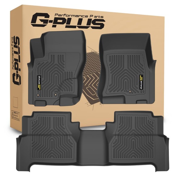 G-PLUS Floor Mats 3PCS Compatible with Nissan Frontier Crew Cab