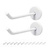 uxcell 2Pcs Wall Mounted Hook Robe Hooks Single Towel Hanger
