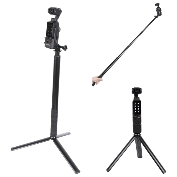 PellKing Monopod for Osmo Insta360 one X4,61/155cm Selfie Stick+Aluminium Alloy