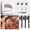 8pcs Small Combs to Clean Hearing Aids,Hearing Aid Cleaning Brush,