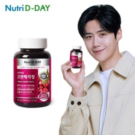 Nutri D-Day 뉴트리디데이 프리미엄 크랜베리정 90정 3개월분 Nutriday Premium Cranberry Tablets 90 Tablets 3-Month Supply