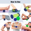 Foot Ball Roller Massager for Plantar Fasciitis,Foot Massager Roller Set,Massage