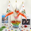 QQSD California Small Flag Stick Mini Hand Held Flags -