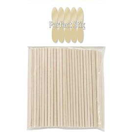 Perfect Stix Dowel 1.5-250ct Mini Wooden Dowels, 3.5" Length x 3/16" Diameter (Pack of 250)