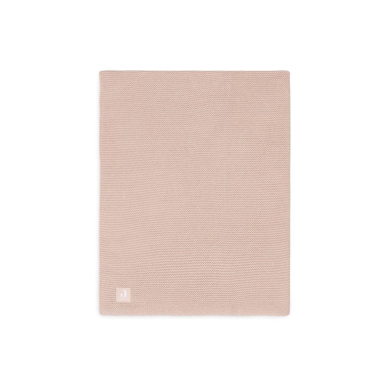 Jollein 516-511-67067 Babydecke Strickdecke Basic Knit rosa (75x100 cm)