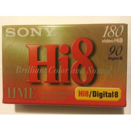 Sony e6 – 180hmeb hi-8 mmテープ(パッケージの1 )