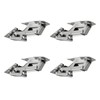Gedotec Upfold Hinge with Soft-Close Damping | Pack of 4