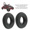 2PCS 145/70‑6 Tire Inner Tube with Straight Valve Stem Rubber