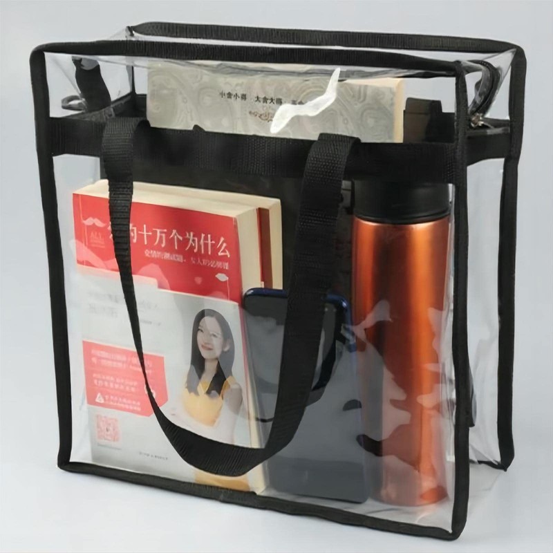 Bolsa de Mano Transparente O Hombro para Mujer, Crossbody Bandolera
