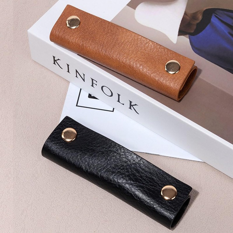Handbag Handle Covers Sdjdhej 2 Pcs Pu Leather Luggage Handle