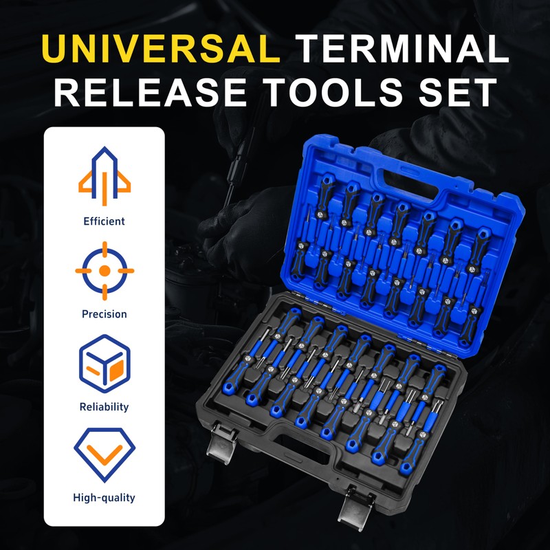 Kuntech 30 PCS Universal Terminal Release Kit, Universal Electrical Terminal