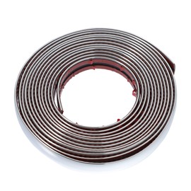 X AUTOHAUX 12ft Car Door Window Bumper Side Body Trim Strip 9/16" Silver Tone