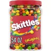 Brandeed Skittles Original Chewy Candy Bulk Jar, 54 oz.