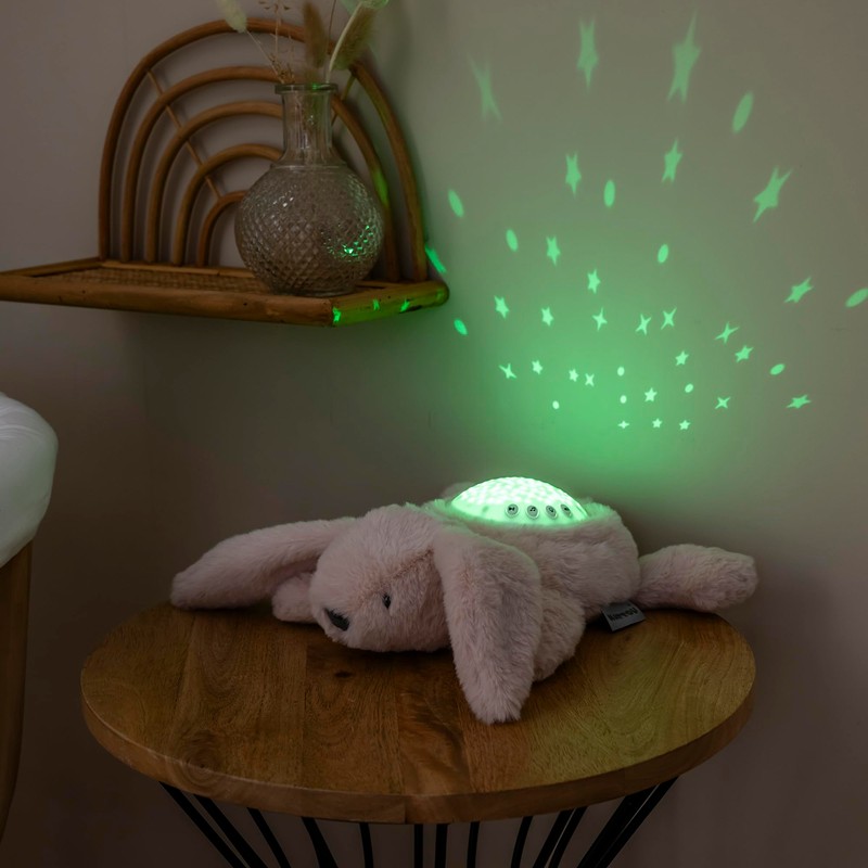 Nattou LED-Nachtlicht Koala-Bär, Sternhimmel-Projektor, 3 LED-Farben, 5 Klänge und Lieder,