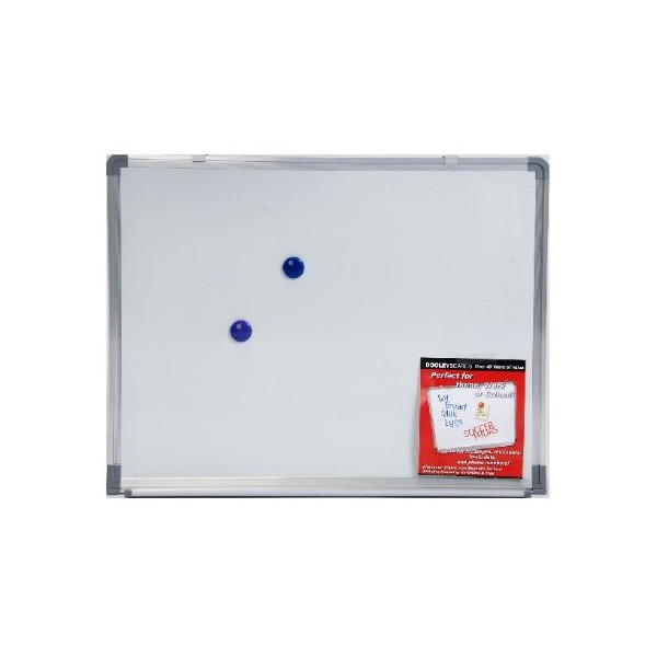 Dooley Boards Aluminum Framed Magnetic Dry Erase Board, 18 x
