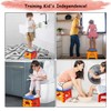 Kids Folding Step Stool for Toddlers Bathroom Sink – Safety