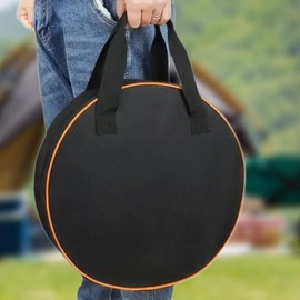 Folpus Jumper Cable Bag Carry Bag Water Resistant Multipurpose Tool Pouch Cable Organizer for EV Charging Cables Electric Vehicles, S