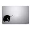 Bargain Max Decals Unicorn Head Silhouette Decal Notebook Car Laptop