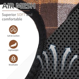 PUPTECK Adjustable Dog Harness Collar and Leash Set Step in No Pull Pet Harness for Small Medium Dogs Puppy and Cats Outdoor Walking Running, Soft Mesh Padded Reflective Vest Harnesses, Orange S