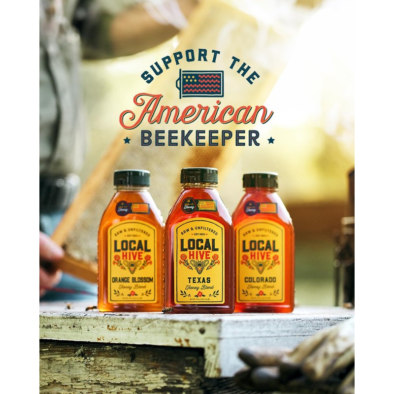 Local Hive Clover Honey Blend 16oz