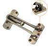 QWORK 1 Piece Secondary Security Lock, Zinc Alloy Secondary Door