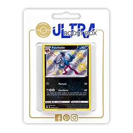 my-booster SWSH045-FR25-UB-SV084 Fourbelin (Pelzebub) SV084/SV122 Secret Dazzling Myboost X Epée et Bouclier 4.5 Destinées Radieuses, Box of 10 French Pokémon Cards