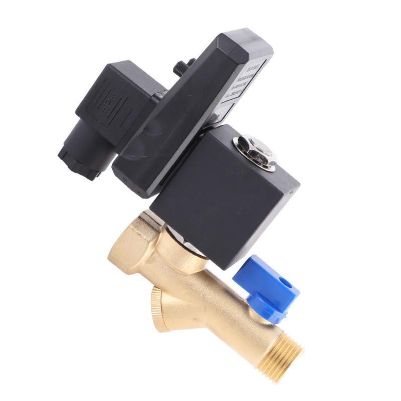 G1/2 DN15 Automatic Electronic Timed Drain Valve for Air Compressor
