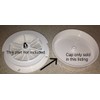 Trusty RV Roof Mushroom Cap Only Vent Keystone, Thor,Dutchmen, Cross Roads RV Trailers