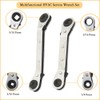 Ausfyyam Valve Core Remover Installer Tool & HVAC Service Wrench