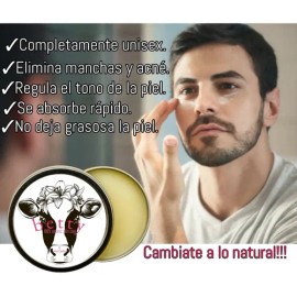 Crema Facial Antiarrugas 100% Organic Natural Healing