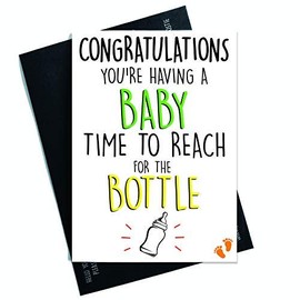 Funny Pregnancy Cards Congratulations Card Going to Be Parents Greeting Card New Baby Cards Funny Greeting Cards Baby Shower Newborn PC472