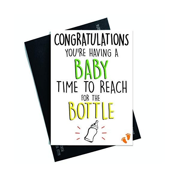 Funny Pregnancy Cards Congratulations Card Going to Be Parents Greeting Card New Baby Cards Funny Greeting Cards Baby Shower Newborn PC472