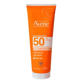 Avene Texture Innovation 50fps Invisible Leche Solar 250ml Normal Grasa Día Noche