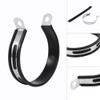 Jadeshay Motorcycle Exhaust Clamp, Motorcycle Exhaust Bracket Universal Motorcycle Exhaust