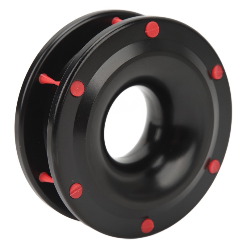 Rope Retention Pulley 22000lbs Heavy Duty Winch Snatch Recovery Ring