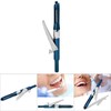 Professional Stainless Steel Dental Aspirating Anesthetic Syringe Surgical Tool (Blue)