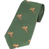 JACK PYKE Countryman Tie Pheasant Green