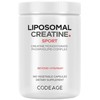 Codeage Liposomal Creatine Monohydrate Supplement, Pure Creatine 2500mg - 3