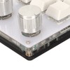 Mini 12 Key Keypad with 2 Knob Blue Switch DIY