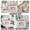 Nurawo Funny Makeup Bag I Take Everywhere Humor Cosmetic Bags