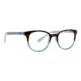 Vera Bradley Women's Tamara Round Reading Glasses, Sunlit Garden Sage, 0